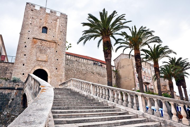 Gita di un giorno a Korčula e Pelješac con degustazione di vini