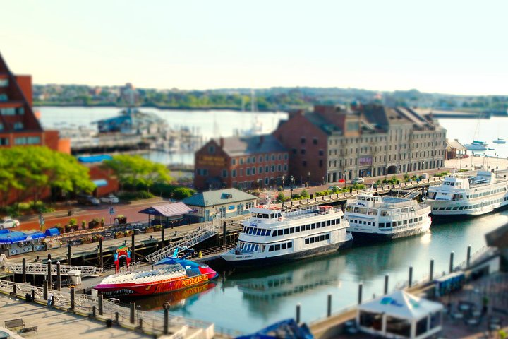 City Cruises Boston 90 - Hafenrundfahrt bei Sonnenuntergang