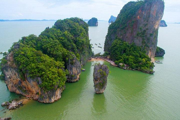 Fantastisk Phang Nga Bay-dagstur med kajaksejlads og snorkling