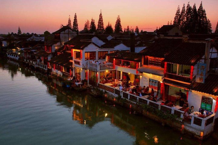 Shanghai Private Tour: Zhujiajiao Wasserstadt und Bootsfahrt