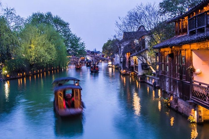 Zhujiajiao Water Town och Shanghai City Private Day Tour