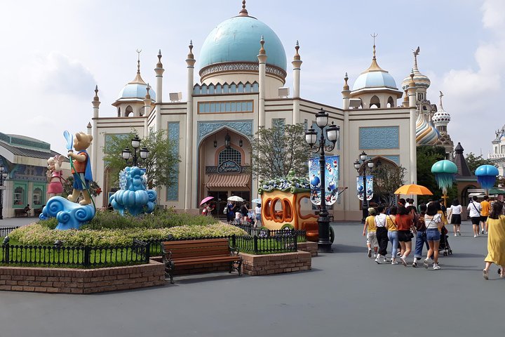 Everland Theme Park & Korean Folk Village tour (privat gruppe)