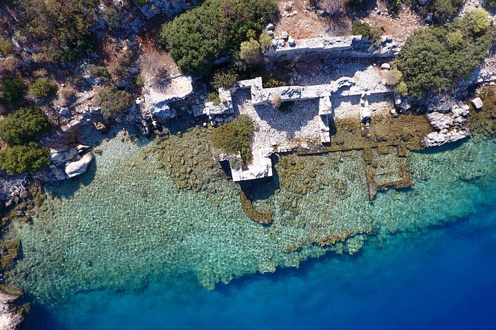 Tour privado en barco a Kekova, que incluye almuerzo a la barbacoa desde Kas