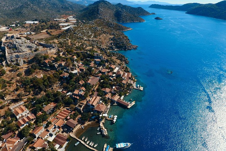 Tour privado en barco a Kekova, que incluye almuerzo a la barbacoa desde Kas