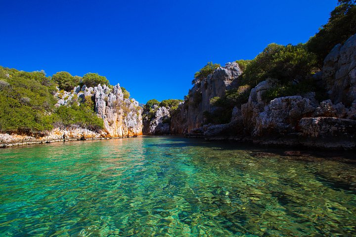 Tour privado en barco a Kekova, que incluye almuerzo a la barbacoa desde Kas