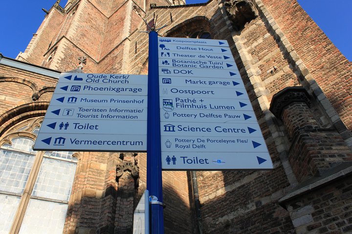 Recorrido a pie por Delft: la ciudad de naranja y azul