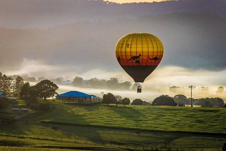 Brisbanes nærmeste luftballonflyvninger - Udsigt over byen og landet - 1 times flyvning!