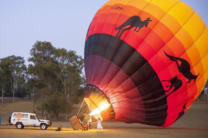 Brisbanes nærmeste luftballonflyvninger - Udsigt over byen og landet - 1 times flyvning!