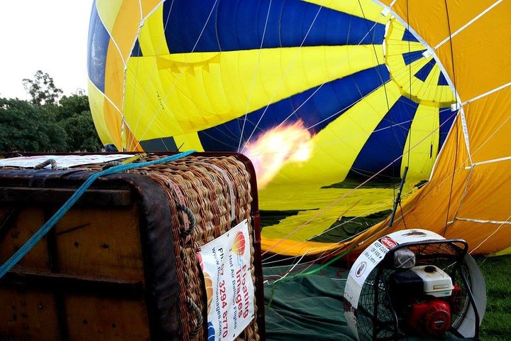 Brisbanes nærmeste luftballonflyvninger - Udsigt over byen og landet - 1 times flyvning!