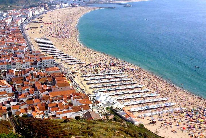 Tomar Fatima Batalha Alcobaca og Obidos fra Nazare Private Tour