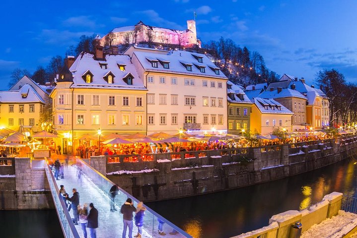 Bleder See und Ljubljana Gruppe Landerlebnis ab Koper/Triest