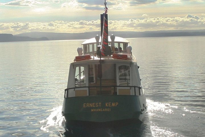 Lake Taupō Māori Rock Carvings Panoramafahrt an Bord von Ernest Kemp