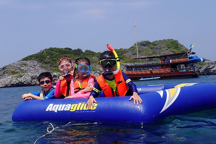 Semi-Private Yacht Adventure til Ang Thong Park's skjulte skatter