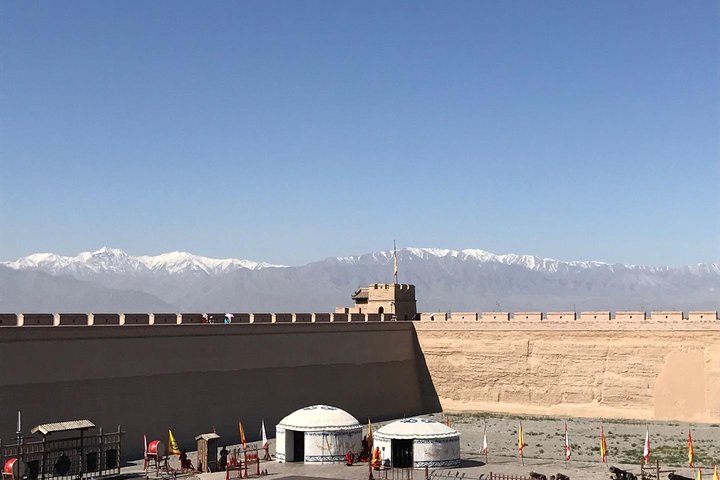 Tour privato del Jiayuguan al Forte Jiayuguan, a strapiombo sulla Grande Muraglia e altro ancora