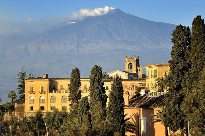 Taormina und Castelmola private und geführte Tour mit Arancino