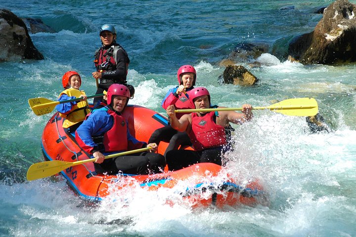 Rafting no Rio Soca, Eslovênia