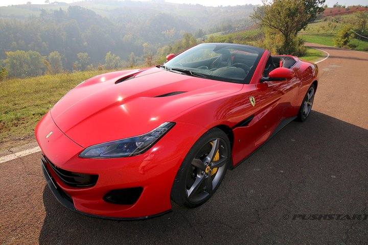 Pushstart Ferrari Portofino - Testfahrt in Maranello