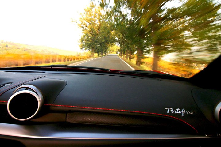 Pushstart Ferrari Portofino - Testfahrt in Maranello