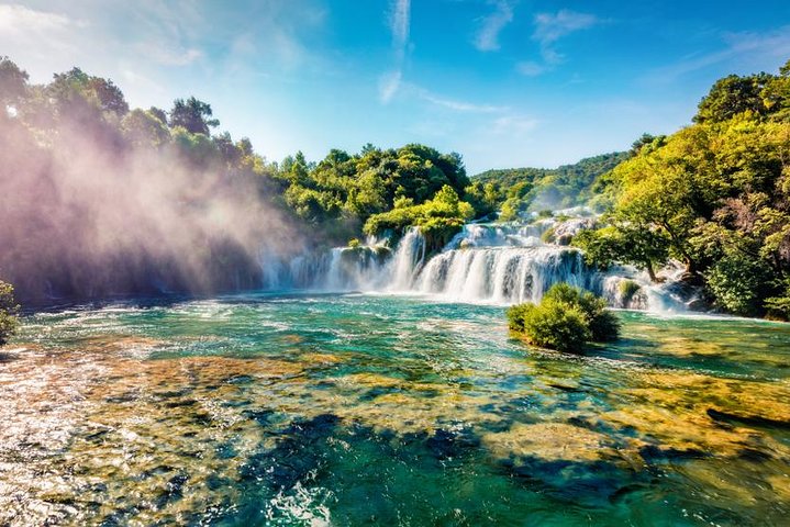 Cascades de Krka et Primošten de Trogir, Seget, Čiovo et Kaštela