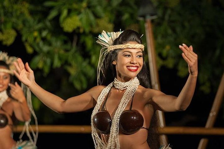 Big Island, Hawaii: Indrejse til Voyagers of the Pacific Luau