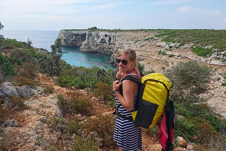 Små grupp Cova de Coloms Sea Caving Tour på Mallorca