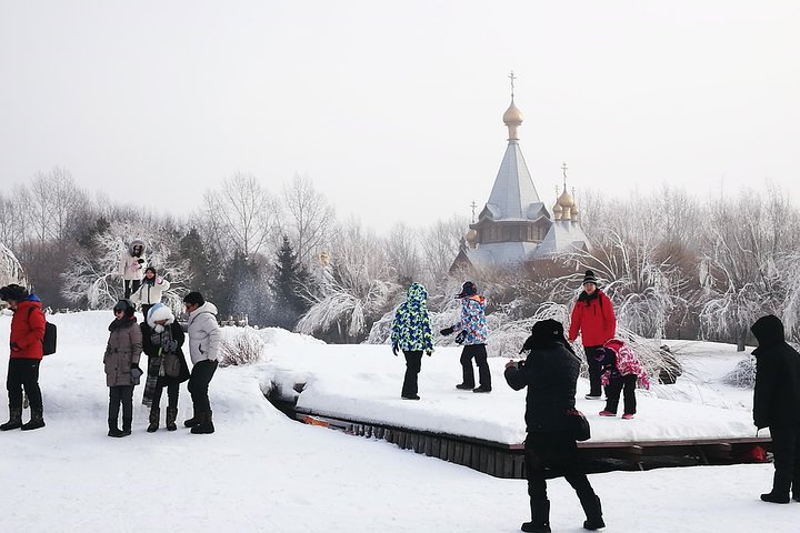 Servizio di trasferimento privato di Harbin Volga Manor con biglietti d'ingresso