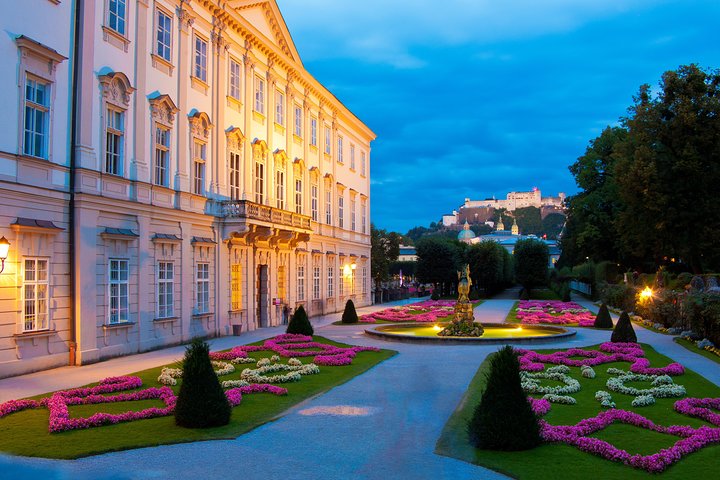 Salzburgo: concierto de palacio en la sala de mármol del palacio de Mirabell