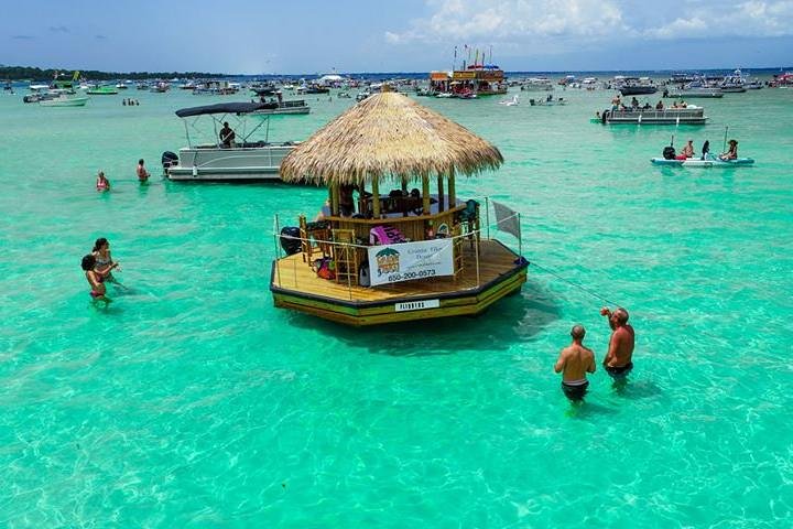 Original Cruisin' Tikis 3h Crab Island Sandbar Adventure (em inglês)