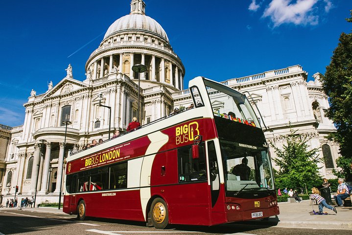 London Big Bus Hop-On Hop-Off Tour mit optionaler Flusskreuzfahrt