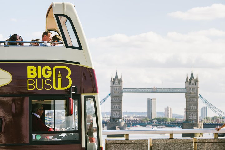 London Big Bus Hop-On Hop-Off Tour mit optionaler Flusskreuzfahrt