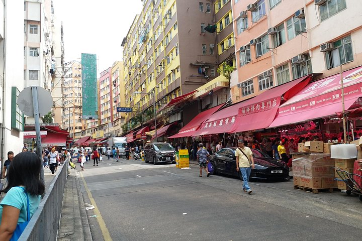 Visite à pied du marché de Hong Kong et cours de cuisine Chinoise