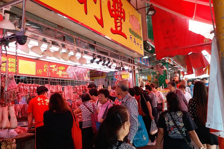 Visite à pied du marché de Hong Kong et cours de cuisine Chinoise