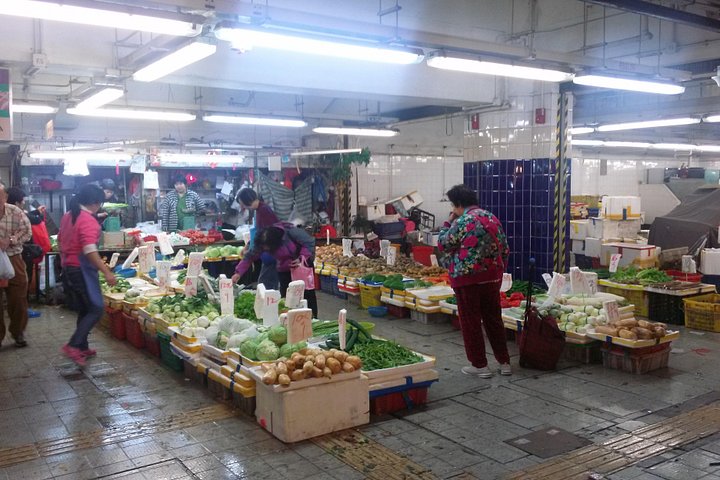 Visite à pied du marché de Hong Kong et cours de cuisine Chinoise