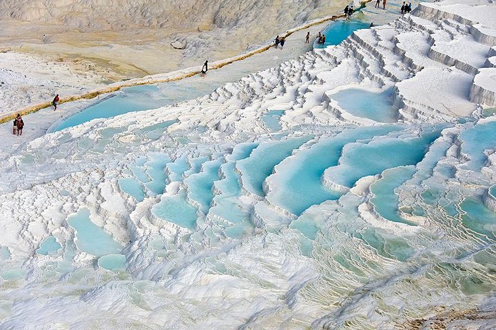Pamukkale Hierapolis og Cleopatra's Pool Tour med lunsj fra Antalya