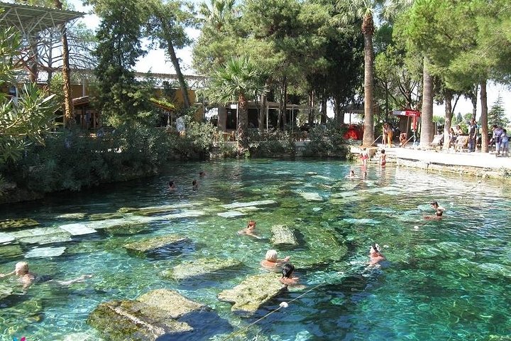Pamukkale Hierapolis og Cleopatra's Pool Tour med lunsj fra Antalya