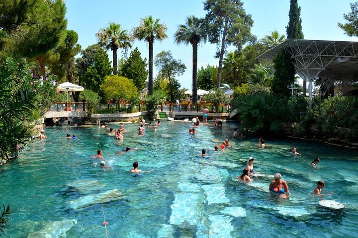 Pamukkale Hierapolis og Cleopatra's Pool Tour med lunsj fra Antalya