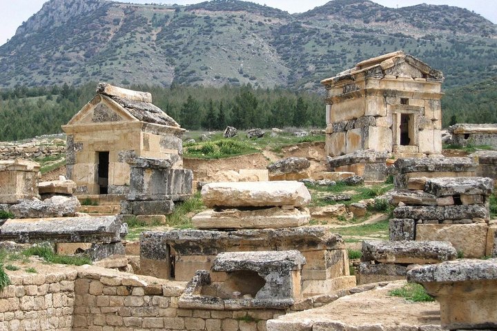 Pamukkale Hierapolis og Cleopatra's Pool Tour med lunsj fra Antalya