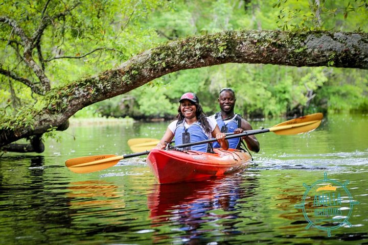 Tour guiado en kayak por la isla Amelia de Lofton Creek
