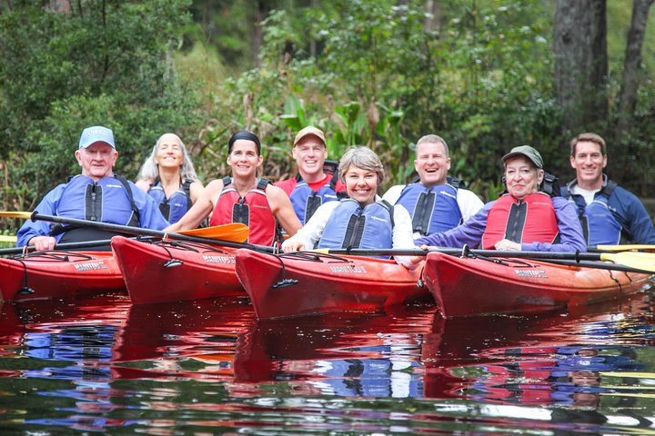 Tour guiado en kayak por la isla Amelia de Lofton Creek