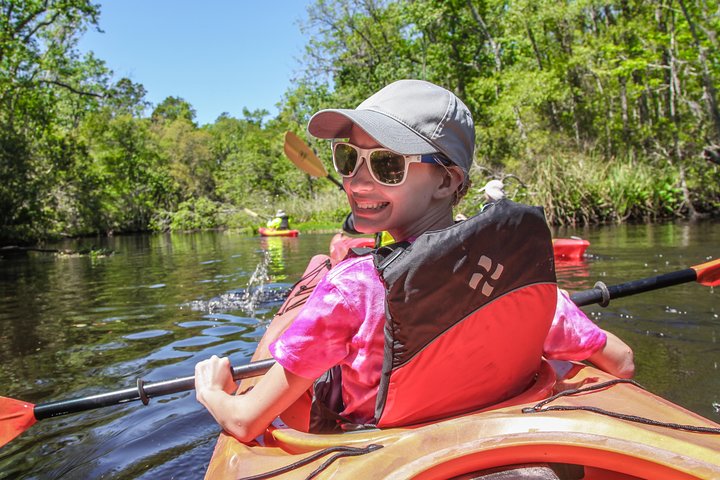 Tour guiado en kayak por la isla Amelia de Lofton Creek
