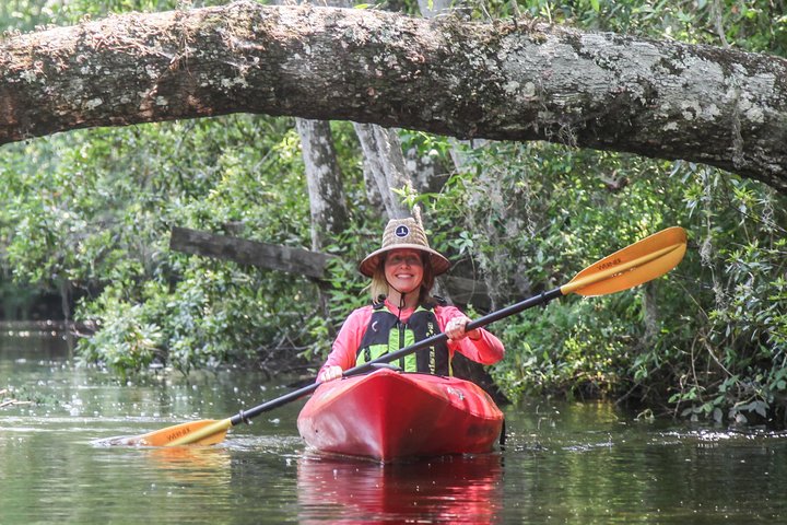 Tour guiado en kayak por la isla Amelia de Lofton Creek