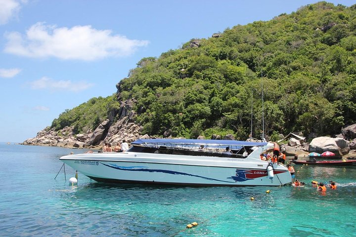 Snorkel y Kayak Viaje al Parque Marino Angthong en lancha rápida desde Koh Phangan