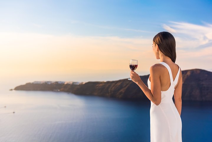 Tour enológico Santorini : Visita 3 Bodegas Locales con Catas