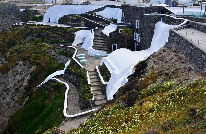 Tour enológico Santorini : Visita 3 Bodegas Locales con Catas