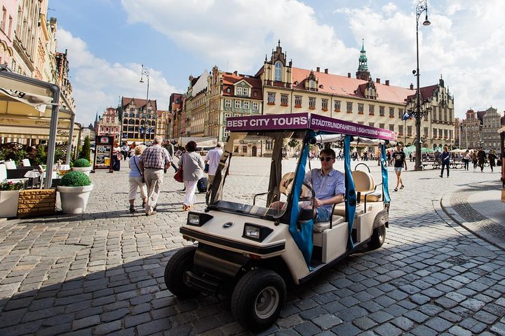 Breslavia, 1 - ora o 2 - ore Tour di gruppo in auto elettrica