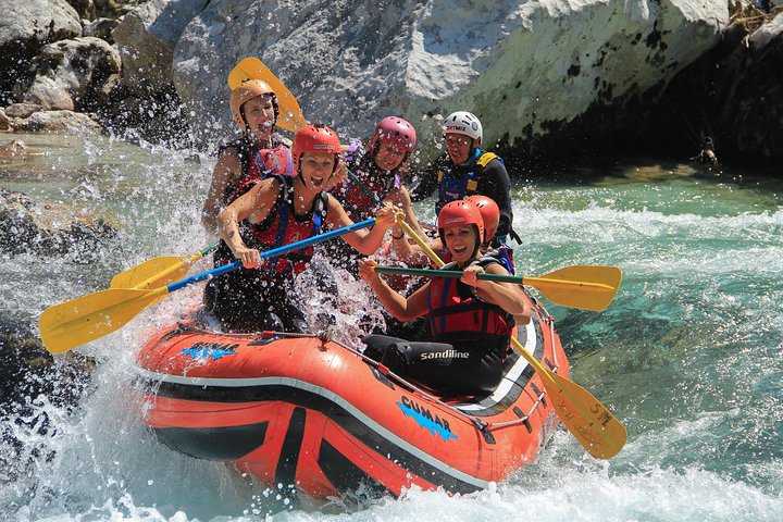 Rafting no Rio Soca, Eslovênia