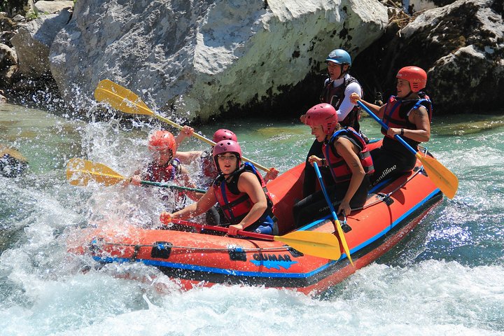 Rafting no Rio Soca, Eslovênia