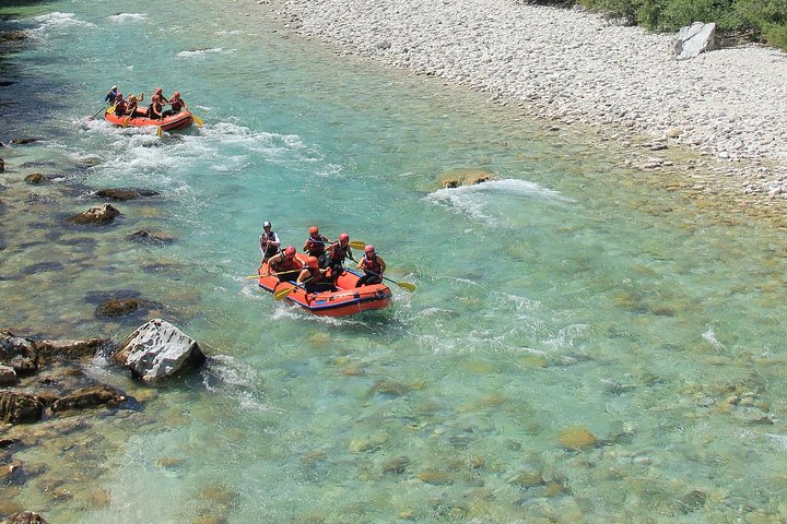 Rafting no Rio Soca, Eslovênia