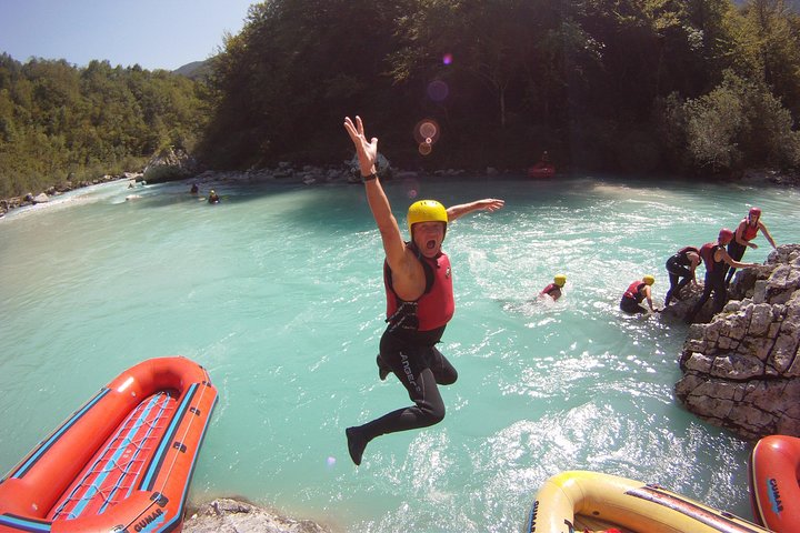 Rafting no Rio Soca, Eslovênia