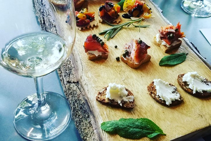 Visite à pied en petit groupe à Healdsburg avec gastronomie et vin